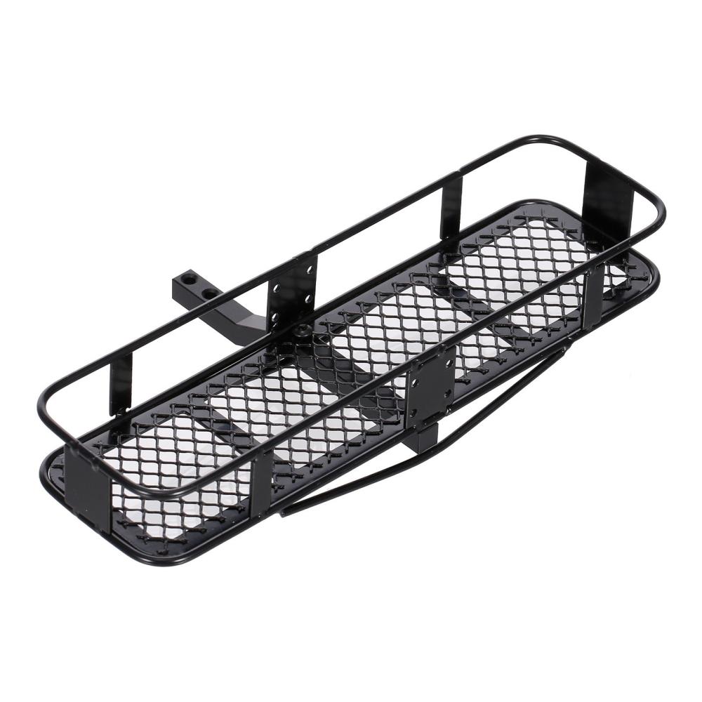 1/10 RC Car Back Hitch Cargo Carrier Luggage Basket Capacity Basket Trailer Compatible with Hsp Redcat Traxxas Tamiya Hpi Rc4wd Axial Car Black |  Car Parts Car Parts Black