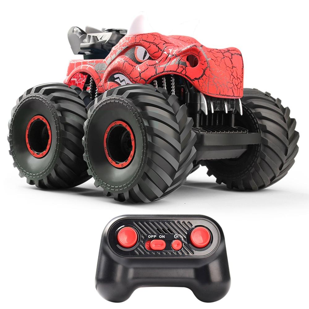 1:16 2.4Ghz 4WD Spray Remote Control Off-Road Stunt Car with Lights Sound Rechargeable Electric Toy Car Red |  Cars Cars Cars