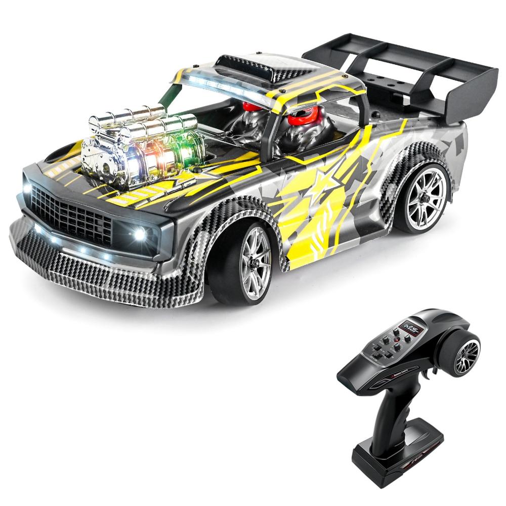 1/18 2.4GHz 4WD RC Race Car Full Scale High Speed 30km/h RC Drift Car RTR with ESP Function Yellow |  Cars Cars Cars