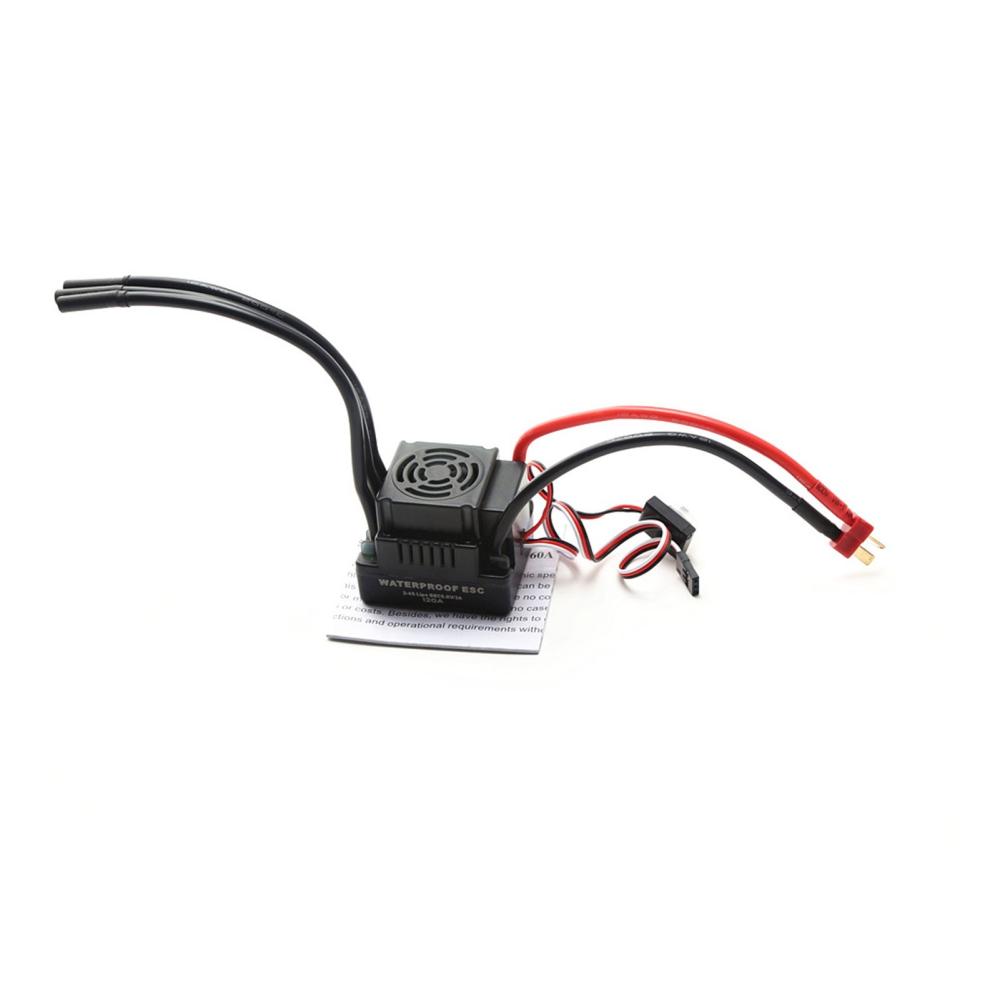 120A Brushless ESC Electronic Speed Controller 5.8V 3A BEC for 1/8 RC Car(T Plug)  |  Car Parts Car Parts Car Parts