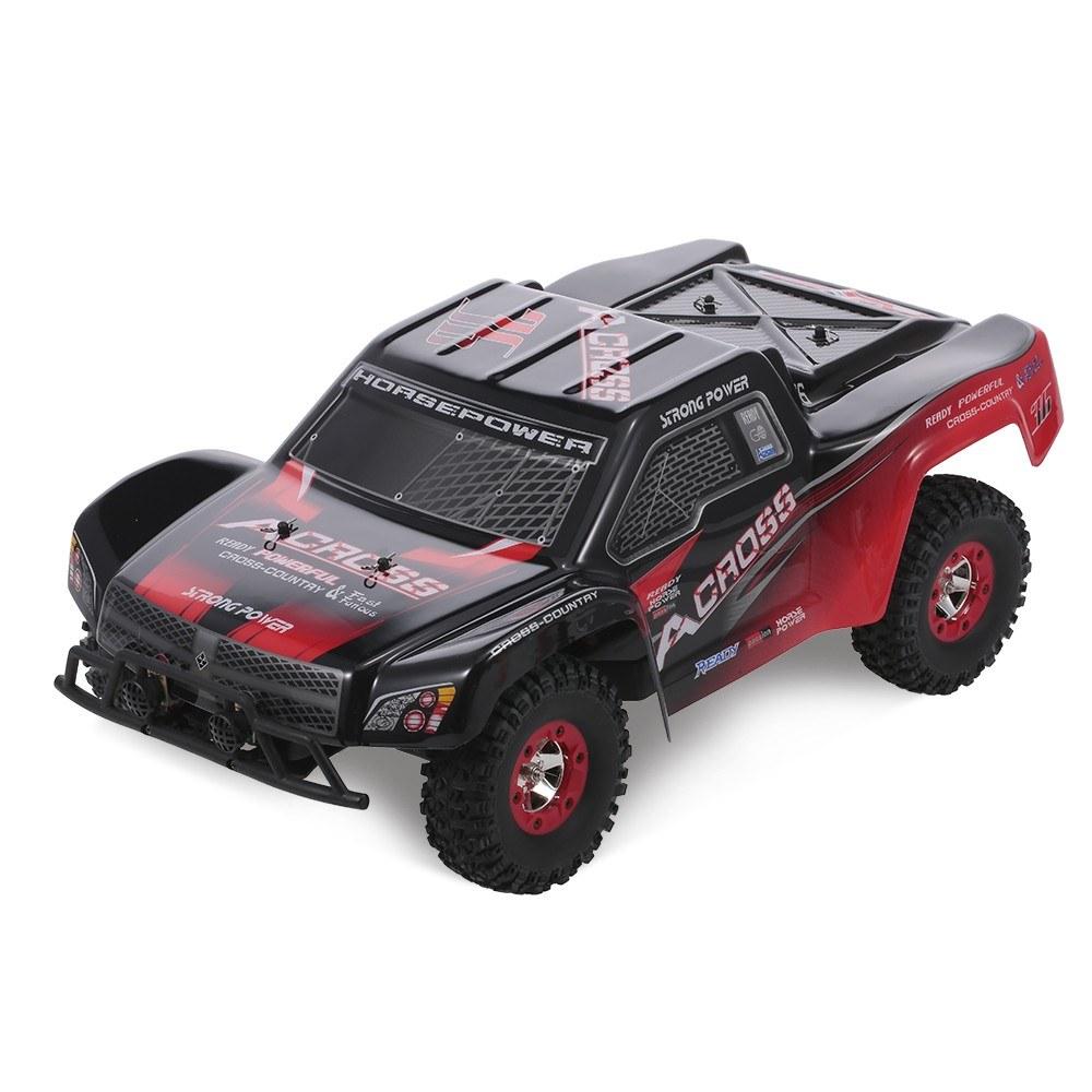 12423 1/12 2.4G 4WD RTR RC Car 50km/h High Speed Short Course Truck Red |  Cars Cars Cars