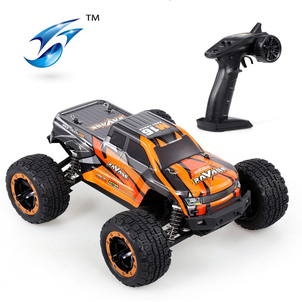 16889 2.4G 1/16 30km/h 4WD RC Car High Speed Car Toy Orange |  Cars Cars Cars