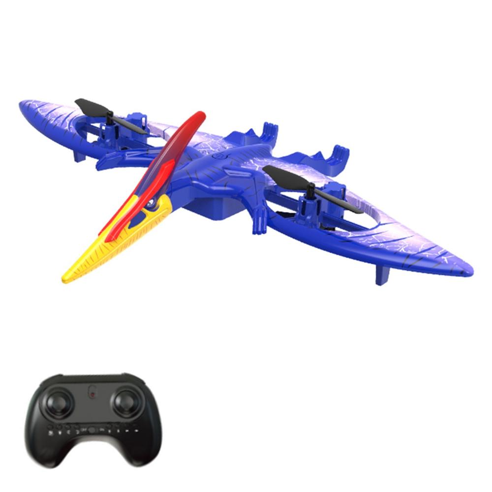 2.4G Rechargeable Pterosaur Toy with Simulated Sound LED Lights Blue |  Airplanes Airplanes Airplanes