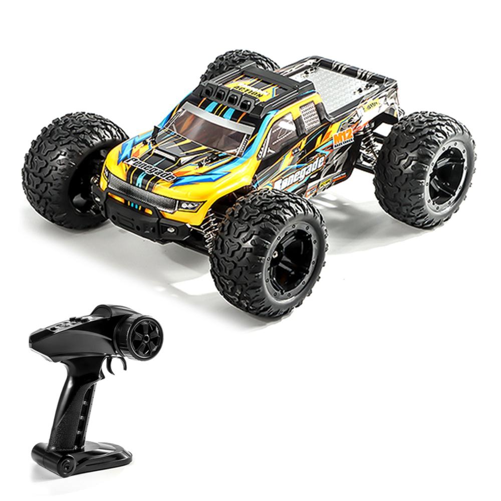 2.4GHz 1:10 45km/h Remote Control Off-Road Vehicle with LED Headlights Brushless Motor 4WD Electric Racing Car Yellow |  Cars Cars Cars