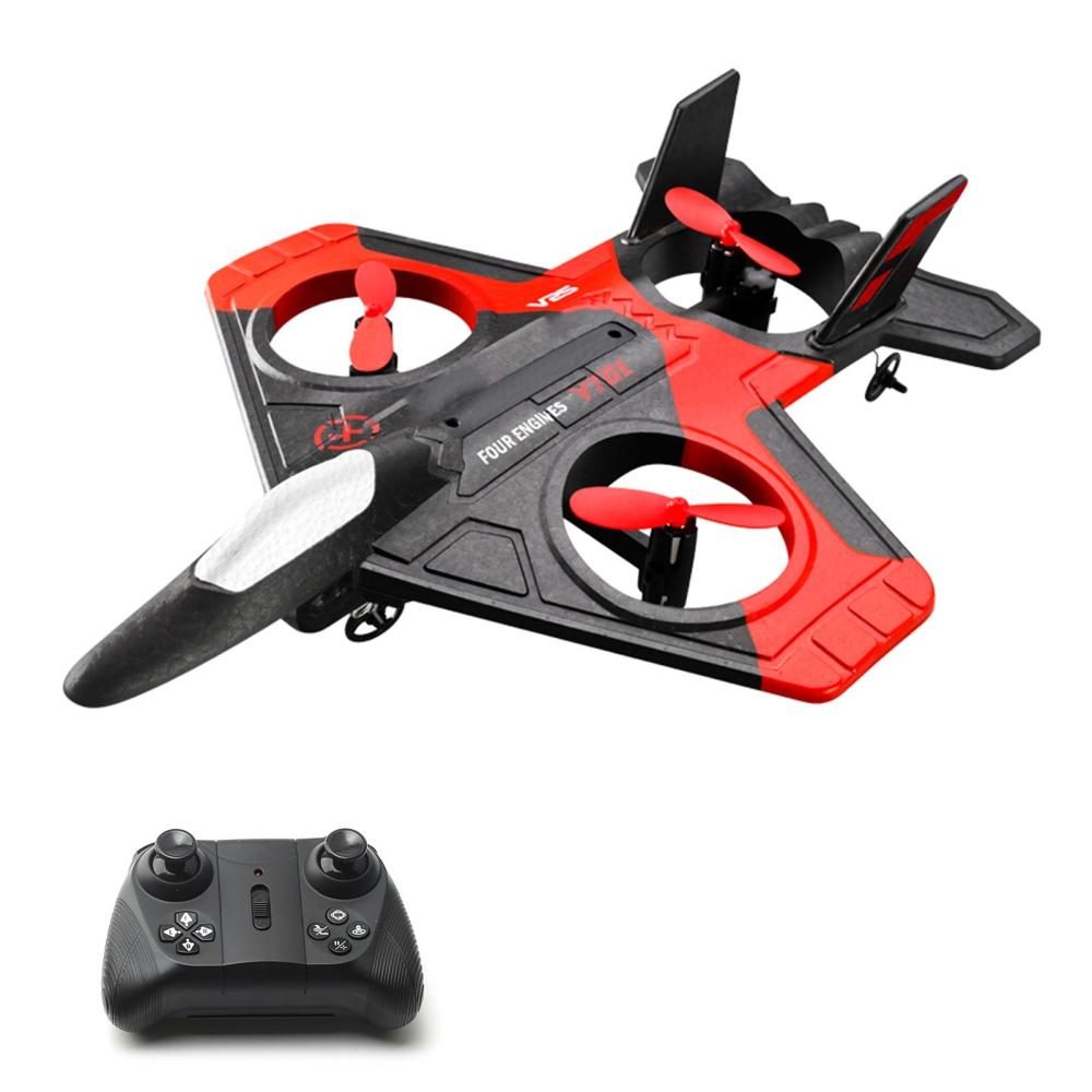 2.4GHz 480P Camera RC Airplane RC Plane Gliding Aircraft Flight Toys with Function 360° Tumbling One Key Return Red1 |  Airplanes Airplanes Airplanes