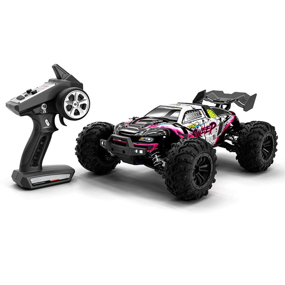 2.4Ghz 70KM/H High Speed 1/16 Off Road RC Trucks 4WD Vehicle Racing Climbing Car Brushless Motor LED Light Red |  Cars Cars Cars