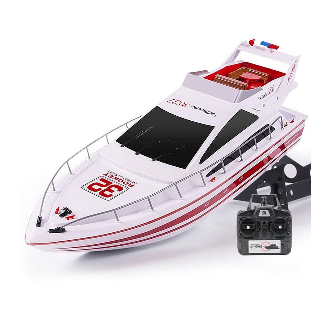 2.4GHz High Speed 30km/h Speedboat Remote Control Ship Waterproof 70cm/27.56inch Large-sized Boat Toys Red |  Boats Boats Boats