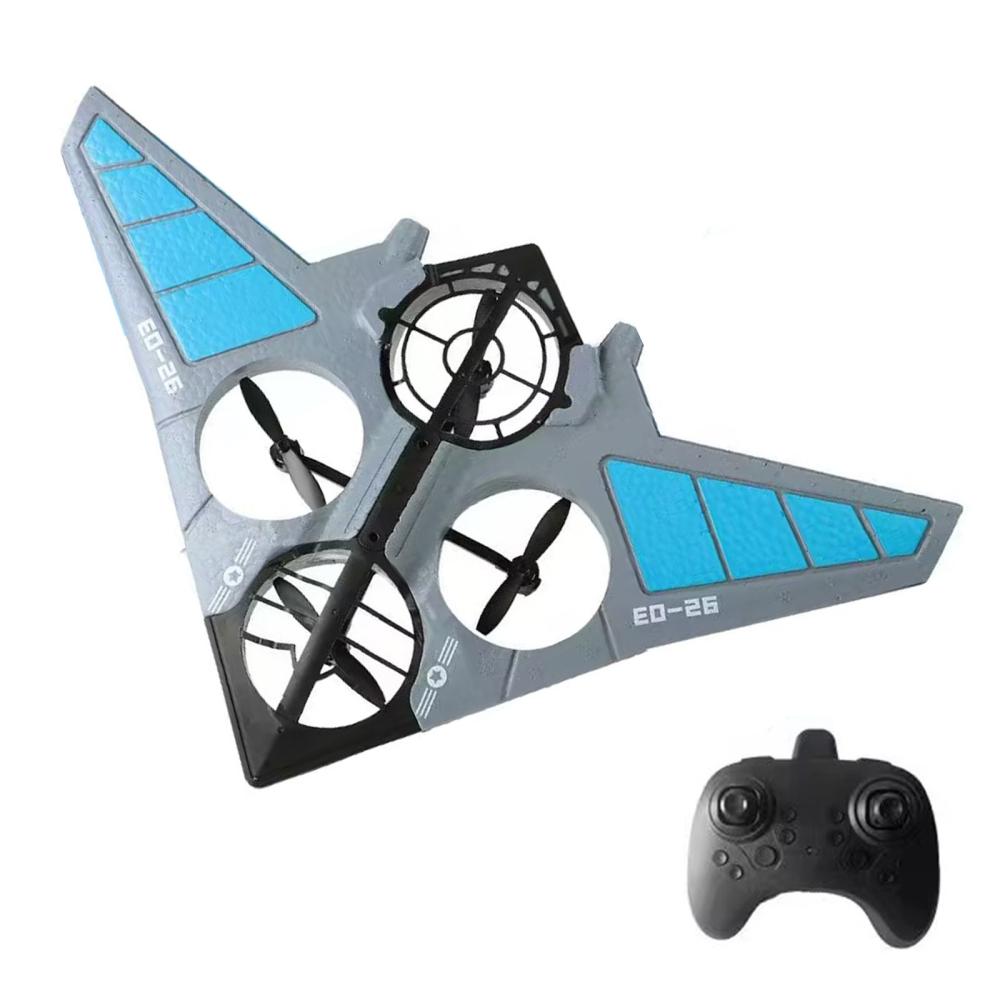 2.4GHz Remote Control Airplane 360 ° Stunt Rotation Foam Remote Control Drone Blue |  Airplanes Airplanes Airplanes