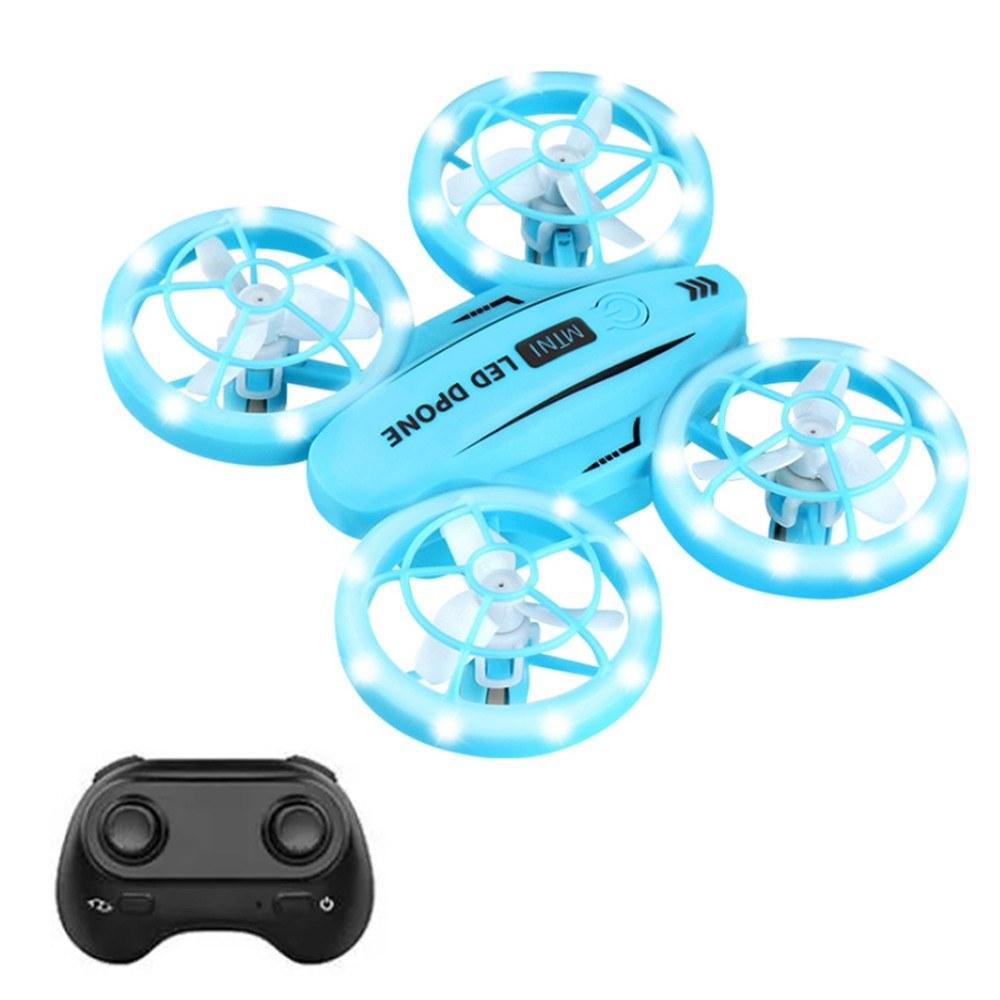 2.4GHz Remote Control Stunt Quadcopter with LED Lights Headless Mode Blue |  Quadcopter Quadcopter Blue