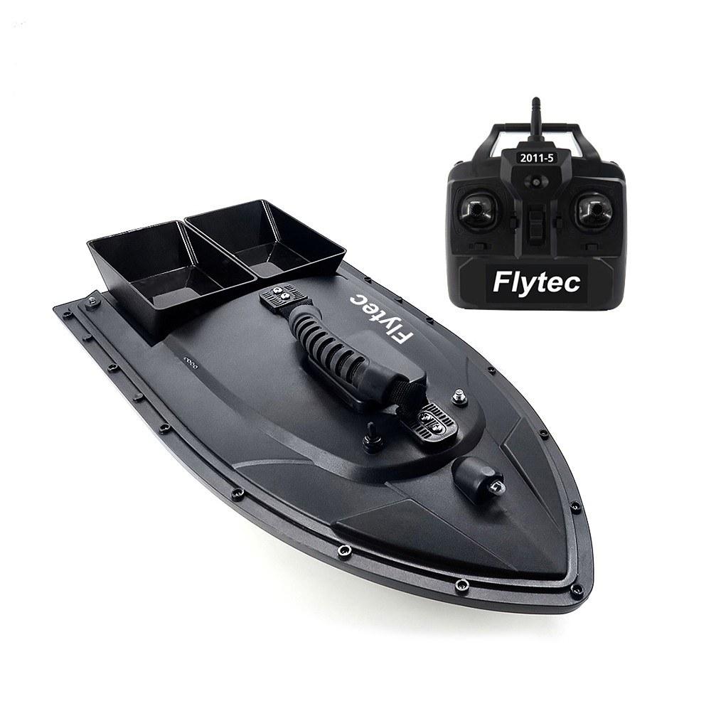 2011-5 Fish Finder 1.5kg Loading 500m Remote Control Fishing Bait Boat RC Boat Black |  Boats Boats Black