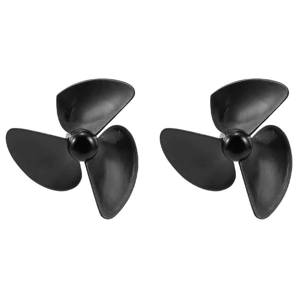 2pcs 3-blade Propeller for V500 2011-5 Electric RC Boat Black |  Parts & Hardwares RC Boats & Parts Black