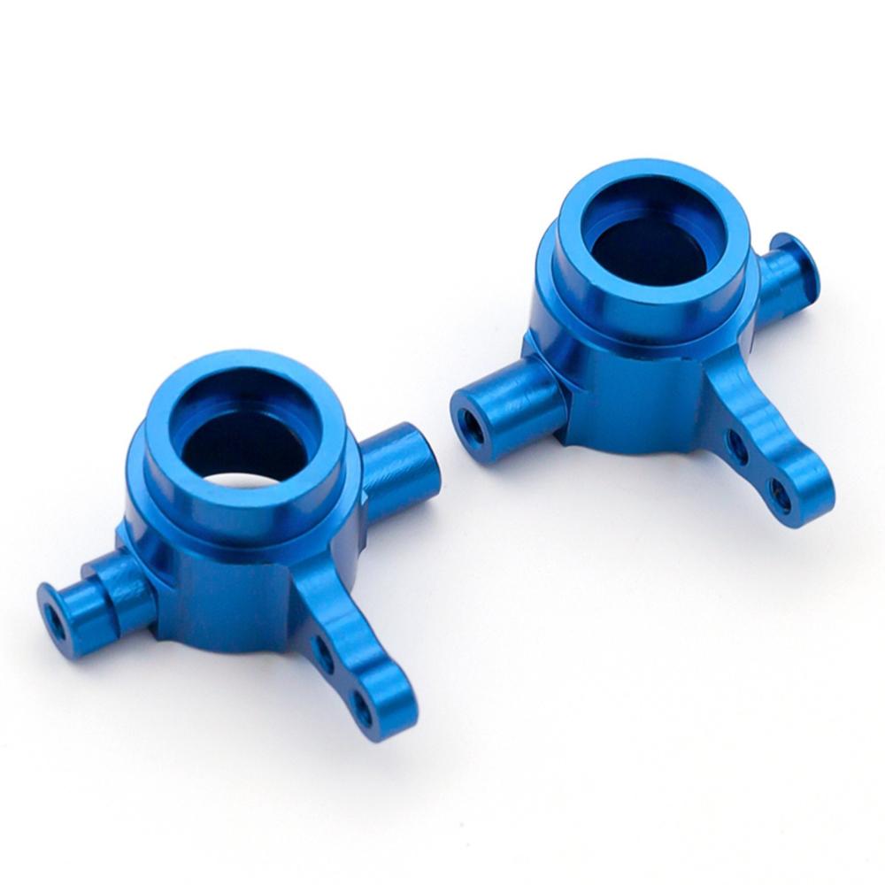 2pcs Steering Blocks Aluminum Alloy Replacements for TRAXXAS Slash Rustler Stampede 4WD RC Car Replace 6837 Blue |  Car Parts Car Parts Blue