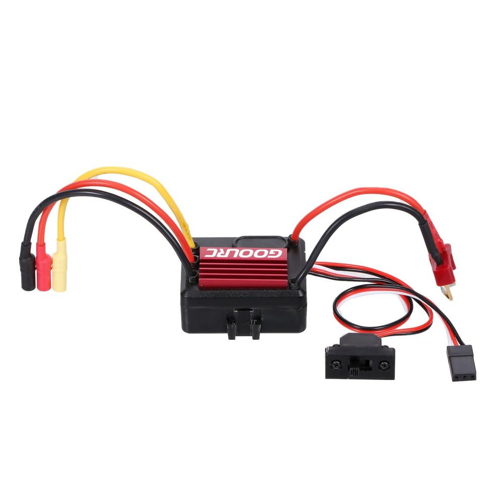 35A Brushless ESC Electric Speed Controller for 1/16 1/18 RC Car Truck Red |  Car Parts Car Parts Car Parts