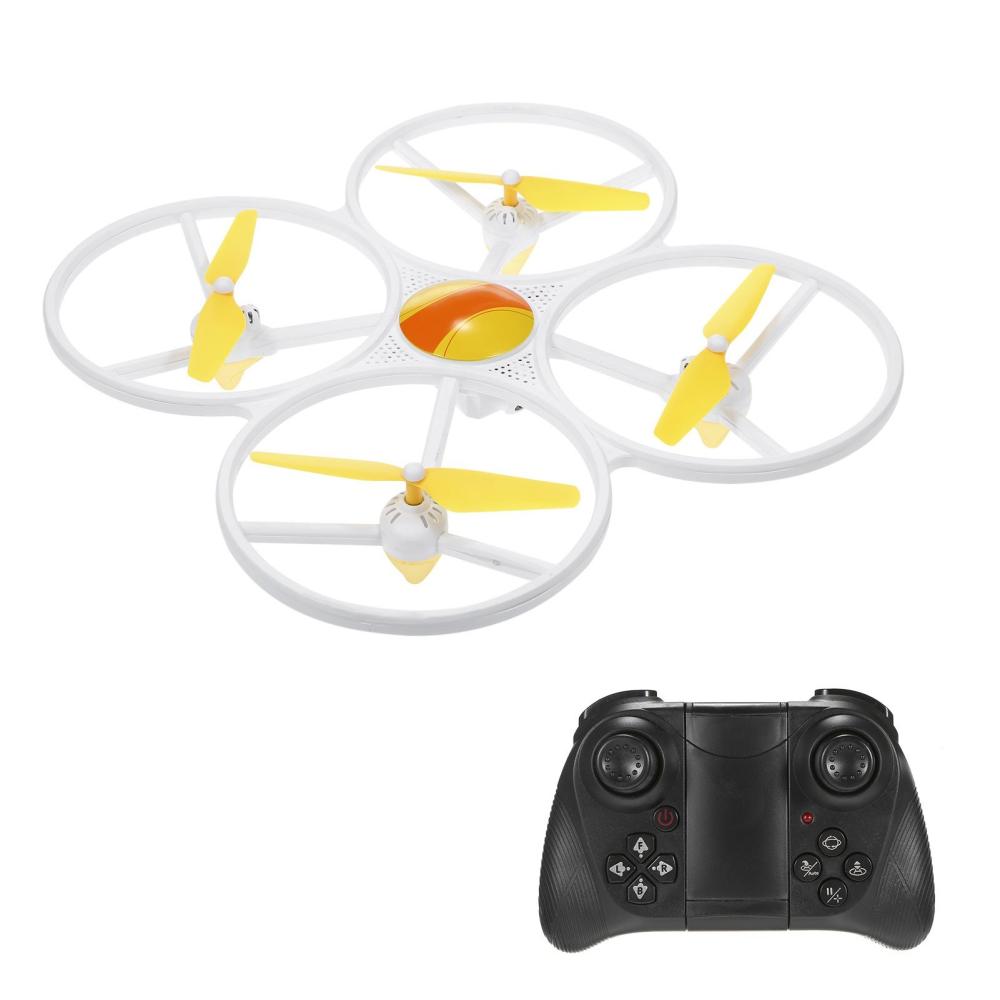 4D-V7 Wifi FPV 4K Camera Drone Large Size Quadcopter Toy with Headless Mode Trajectory Flight Function Yellow |  Quadcopter Quadcopter Quadcopter