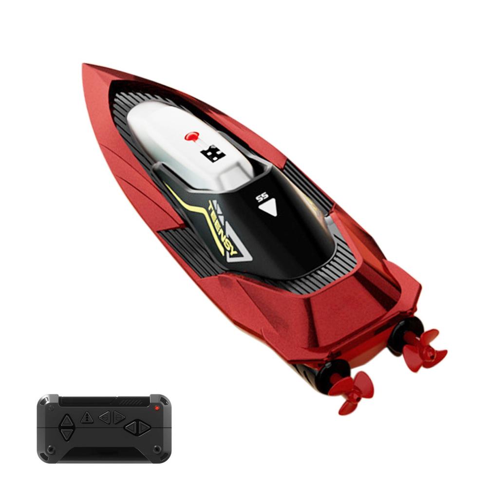 4DRC S5 Remote Control Boat 2.4GHz Remote Control Ship Red |  Boats Boats Boats