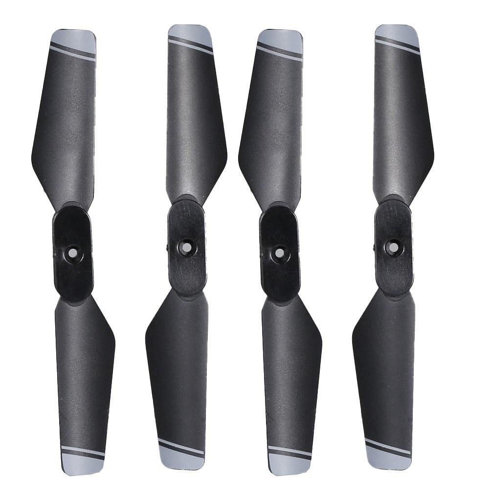 4pcs Drone Propeller Blades Paddles Compatible with LS-XT6 RC Drone Black |  Quadcopter Parts Quadcopter Parts Black