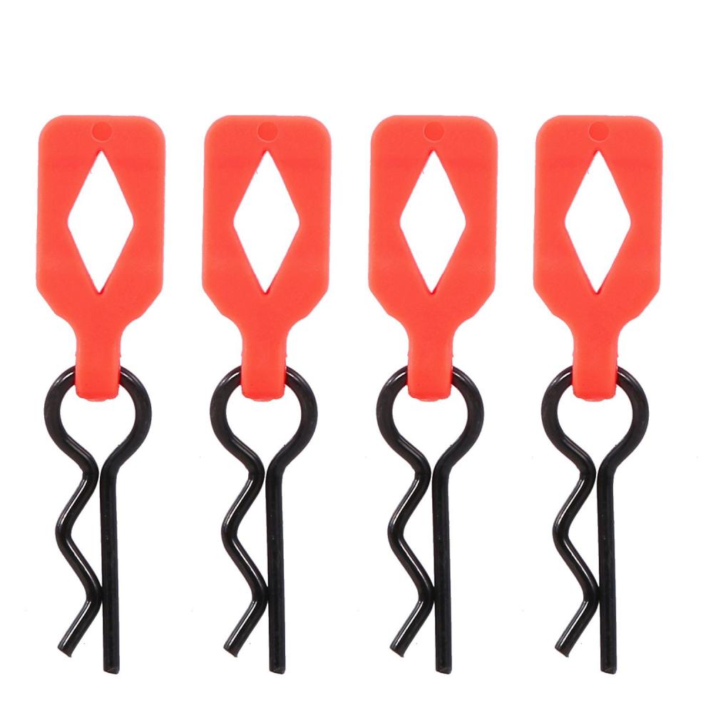 4PCS Remote Control Car Body Shell Clips Pin Replacement for TRX Hsp Redcat Rc4wd Tamiya Axial scx10 D90 Hpi 1/10 Car Orange |  Car Parts Car Parts Car Parts