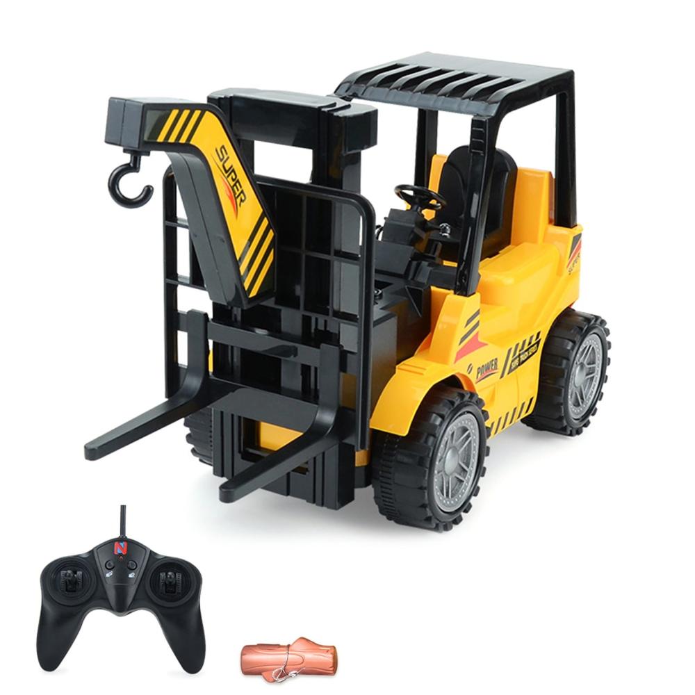 6 Channel Electric Remote Control Forklift Yellow |  Cars Cars Cars