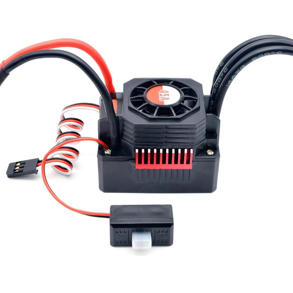 60A ESC with BEC XT60 Plug 2-3S Waterproof Brushless ESC for 1/10 RC Car 3650 3660 Motor RC Off-road Crawler Car Electronic Speed Controller  |  Car Parts Car Parts Car Parts