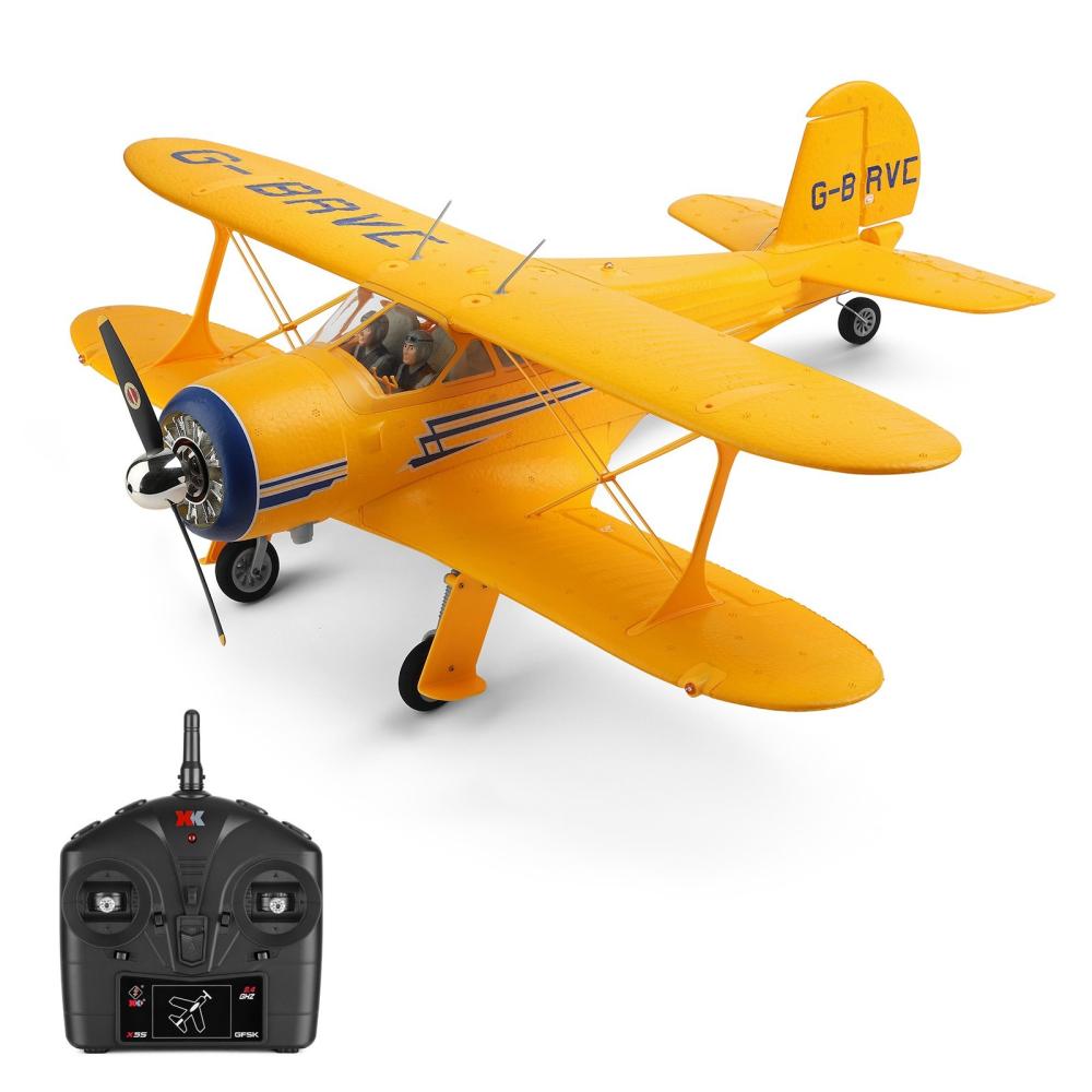 A300 2.4GHz Remote Control Airplane 3D/6G Remote Control Plane Gliding Aircraft Flight Toys Yellow |  Airplanes Airplanes Airplanes