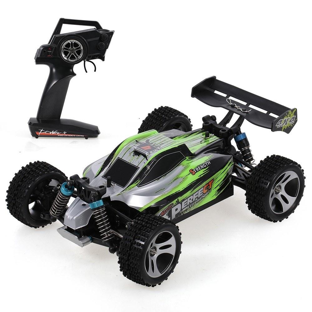 A959-A RC Car 2.4G 1/18 4WD 35KM/h Racing Buggy Car High Speed Vehicle Off Road Truck  RTR Green1 |  Cars Cars Cars