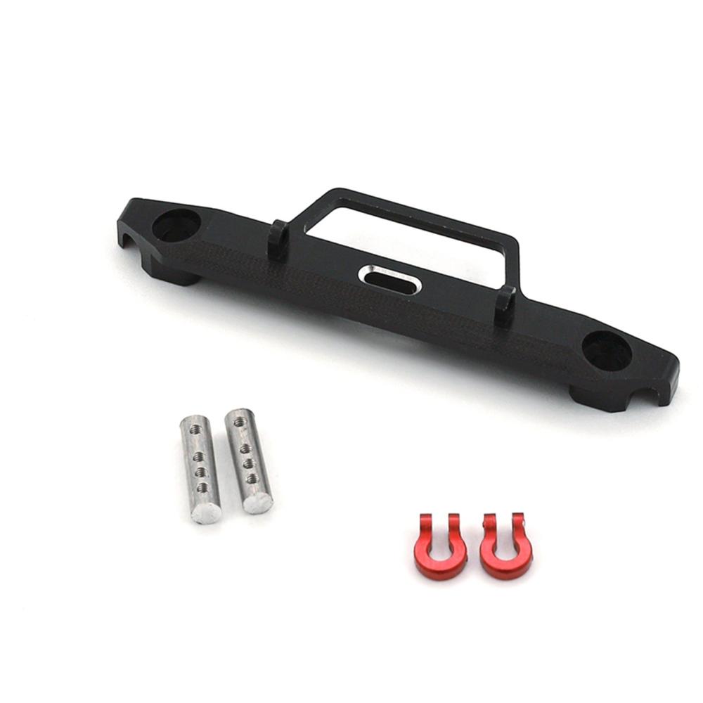 Aluminum Alloy Front Bumper Compatible with 1/24 Axial SCX24 90081 RC Car Black |  Car Parts Car Parts Black