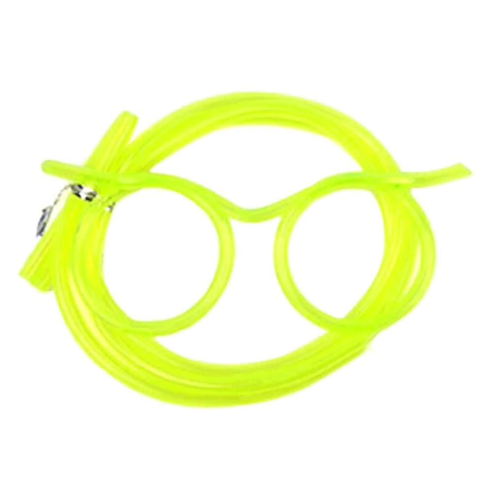 Deal Fun Eyeglasses Eyewear Straw Crazy Design DIY Silly Transparent Funny Stylish Cartoon Gift for Kids Children Home Party Fesitival Holiday Very suitable gift for kids Green |  Holiday Supplies Holiday Supplies Green