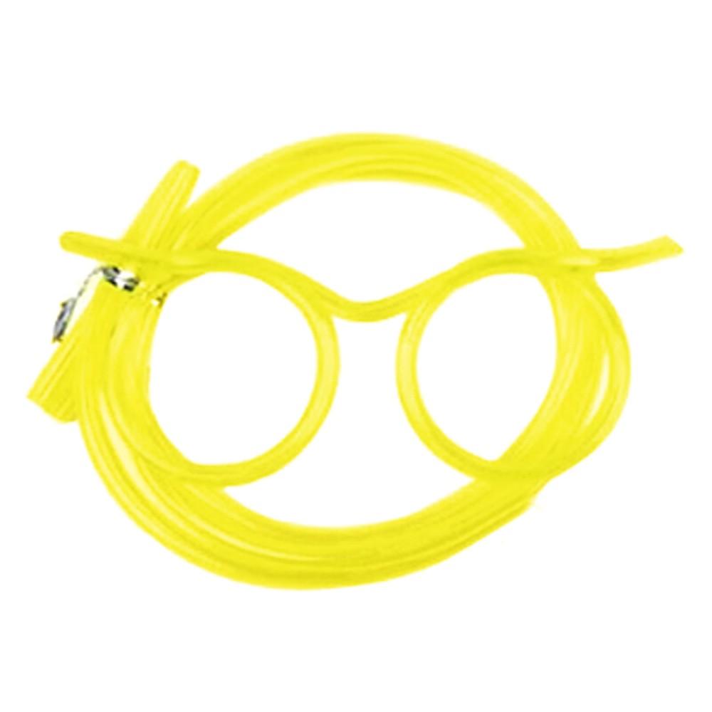 Deal Fun Eyeglasses Eyewear Straw Crazy Design DIY Silly Transparent Funny Stylish Cartoon Gift for Kids Children Home Party Fesitival Holiday Very suitable gift for kids Yellow |  Holiday Supplies Holiday Supplies Holiday Supplies