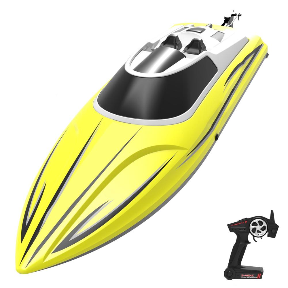 EXA79504 2.4GHz 30km/h Remote Control Boat Low Battery Protection Yellow |  Boats Boats Boats