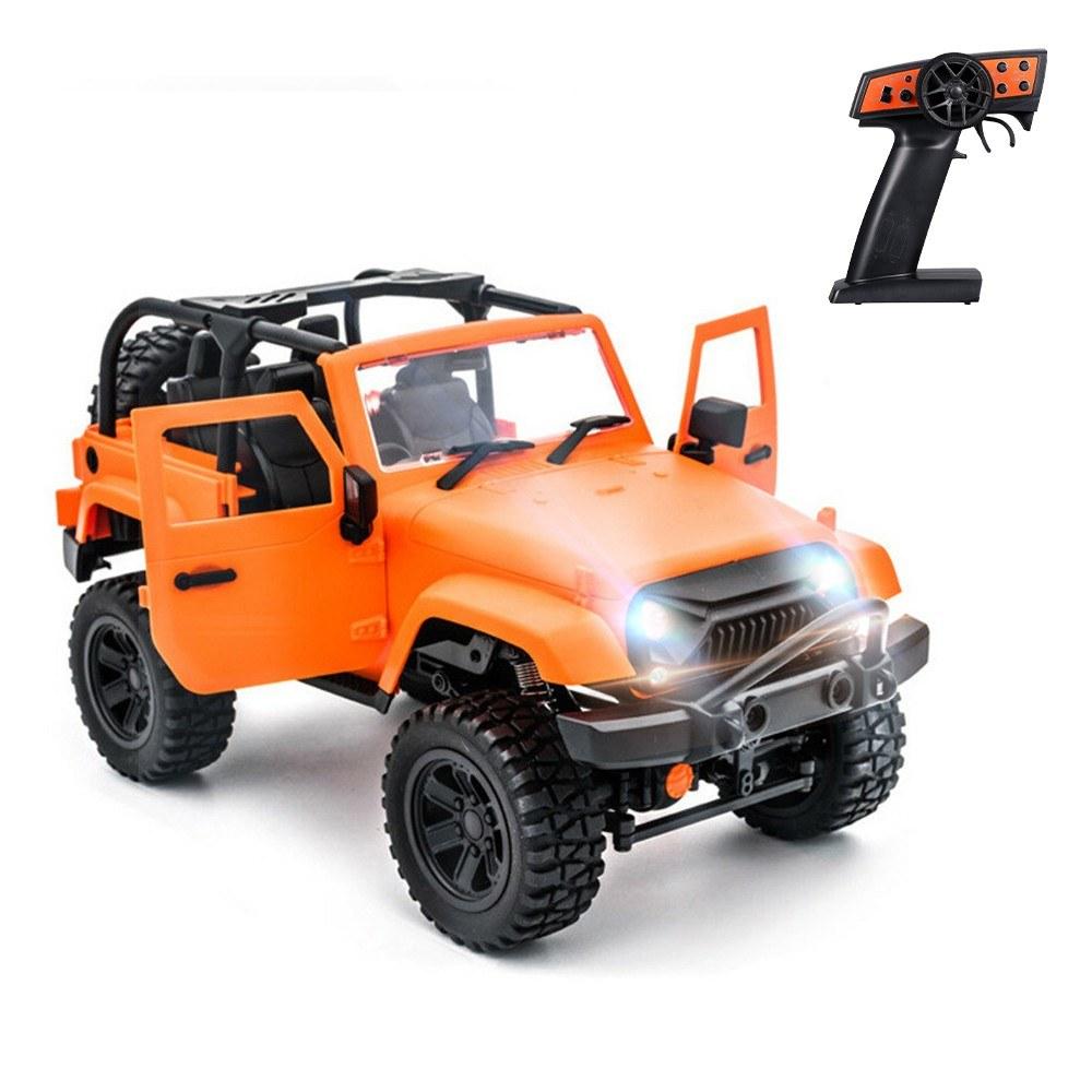 F2 1/14 Scale Remote Control Truck 4WD 2.4GHz Off Road RC Trucks 30km/h High Speed Vehicle Crawler with LED Light RC Racing Car Orange1 |  Cars Cars Cars