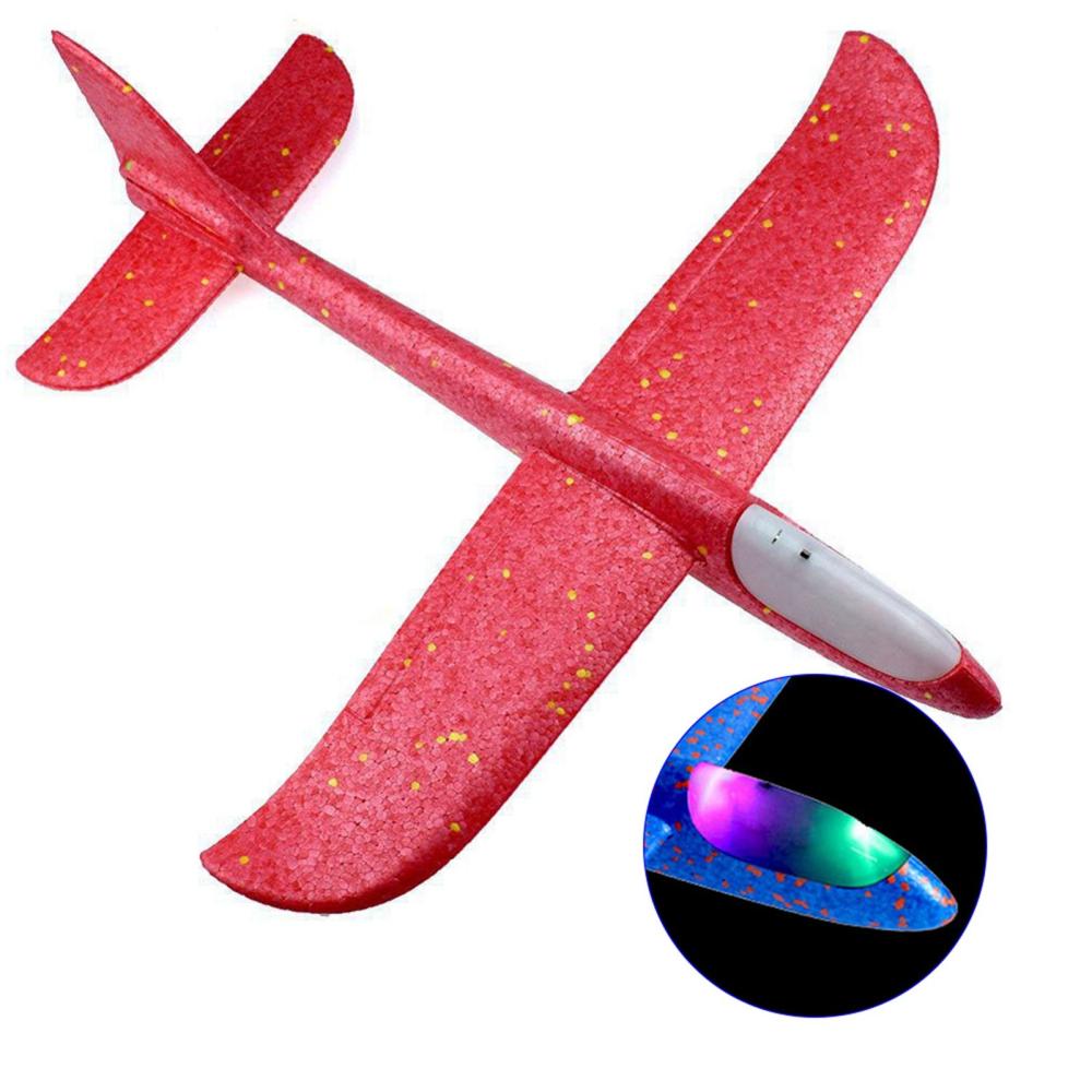 Flying Glider Planes With Flash LED Light Red |  Airplanes Airplanes Airplanes