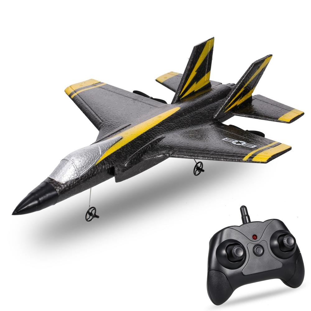 FX635 RC Airplane RC Aircraft 2.4Ghz Remote Control Foam Glider RC Glider Plane Fixed Wing Airplane Toys for Kids Beginners Adults Black |  Airplanes Airplanes Airplanes