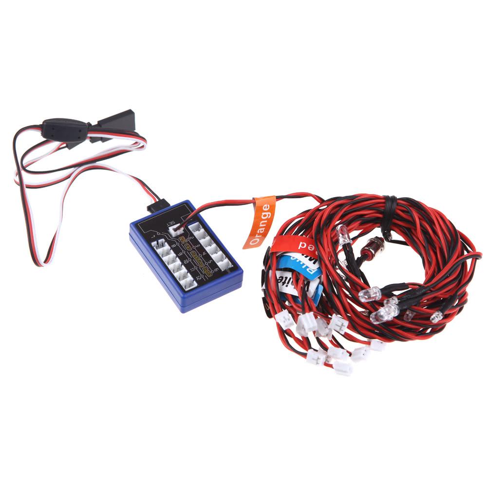 GoolRC 12 LED Flashing Light System for RC Cars  |  Car Parts Car Parts Car Parts