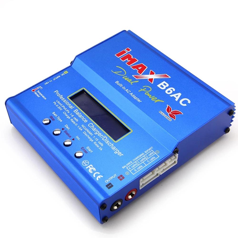 iMAX B6 AC Lipo Battery Charger 80W Balance Charger Digital LCD Screen Li-ion LiFe NiMH NiCD PB Lipo Battery Charger  |  Adaptor & Balance Charger Adaptor & Balance Charger Adaptor & Balance Charger