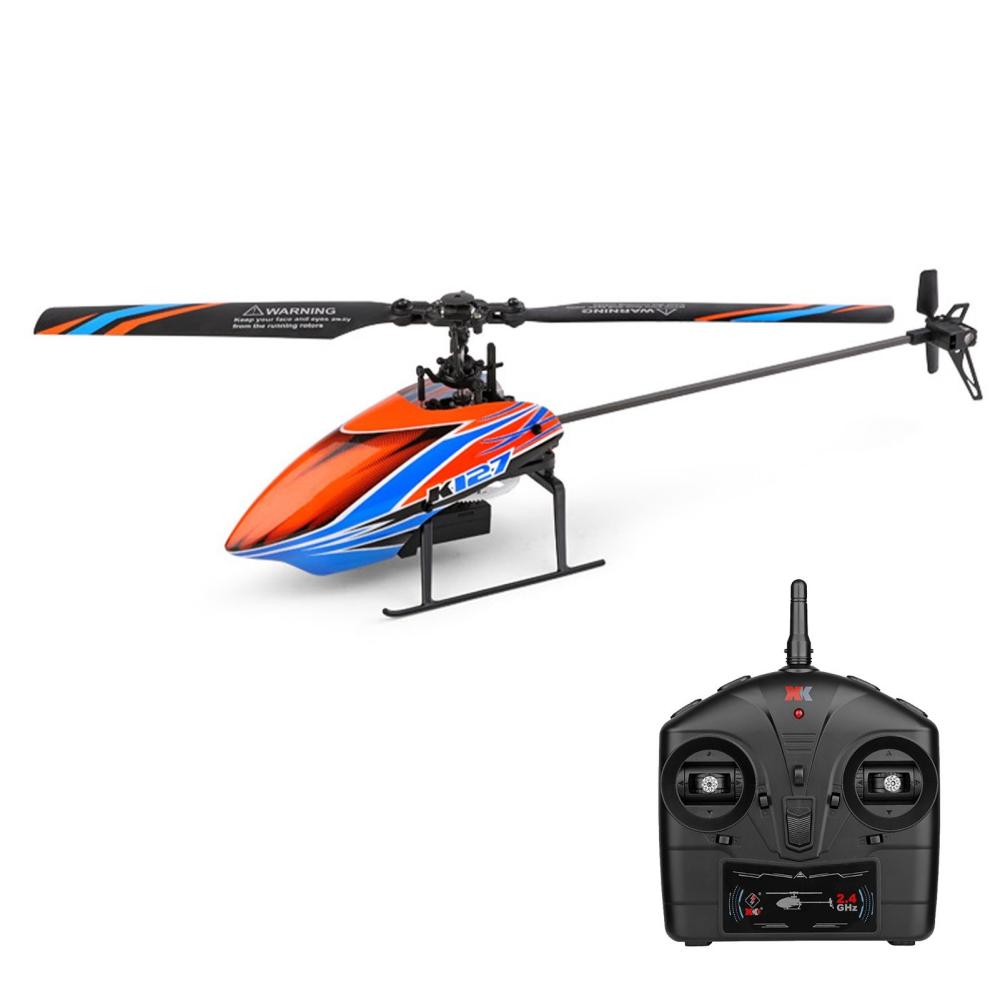 K127 2.4G 4CH RC Helicopter 6-axis Gyro Single Blade RC Aircraft RC Plane Fixed Height RTF for Beginners Multi-Color |  Helicopters Helicopters Helicopters