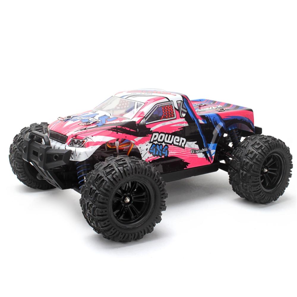 KYAMRC KY-2819A 2.4GHz 1:18 4WD Off-Road Remote Control Crawler Truck 35KM/H High Speed Racing Vehicle Pink |  Cars Cars Cars