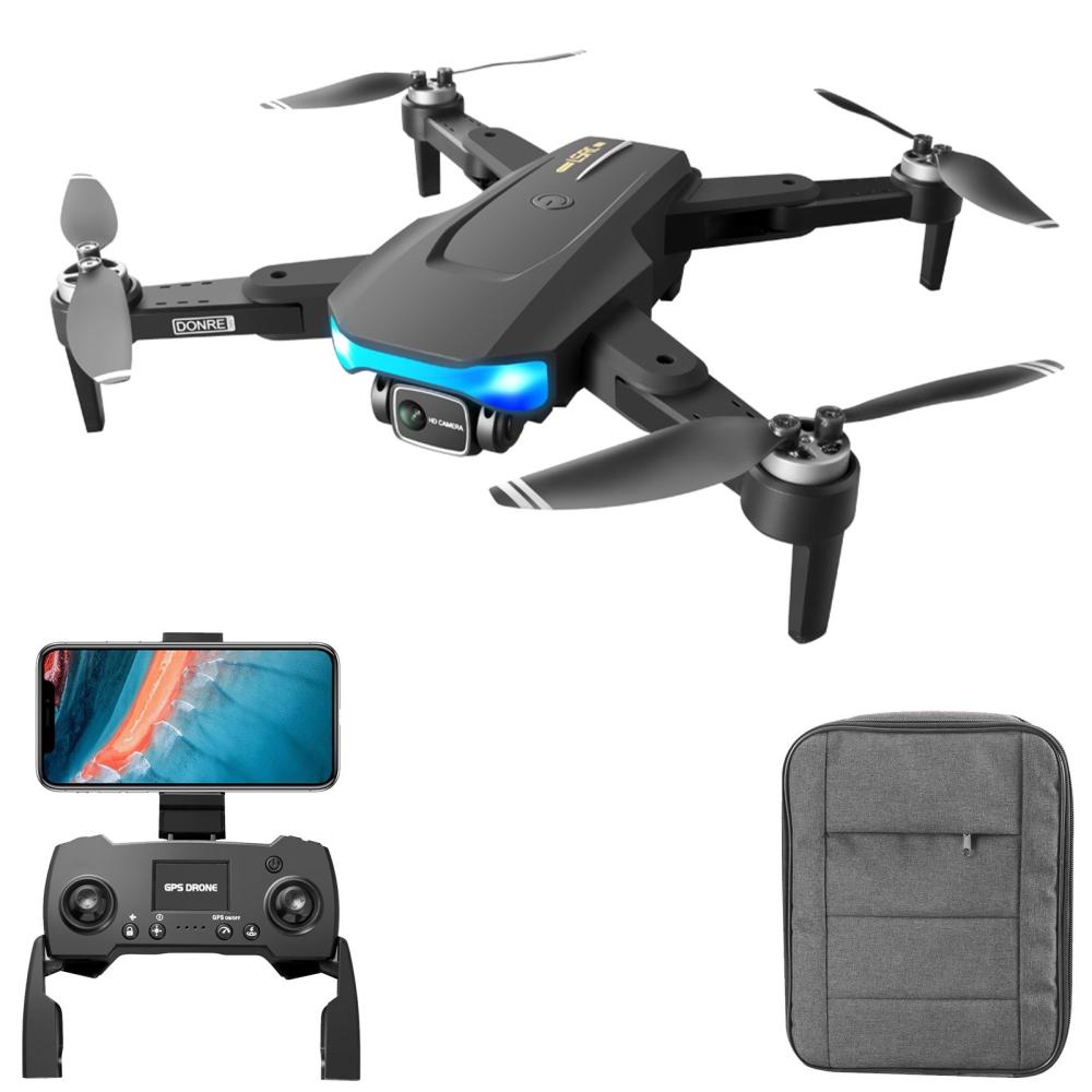 LS-38 5G Wifi GPS  FPV 6K Camera RC Drone EIS Anti-shake Gimbal Brushless Motor Video Aerial Quadcopter Smart Follow Mode Backpack Package Black |  Quadcopter Quadcopter Black