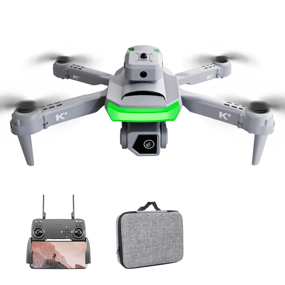 LS-XT5 4K Camera Remote Control Drone 4-Sides Obstacle Avoidance Optical Flow Positioning Quadcopter with Storage Bag Grey |  Quadcopter Quadcopter Grey