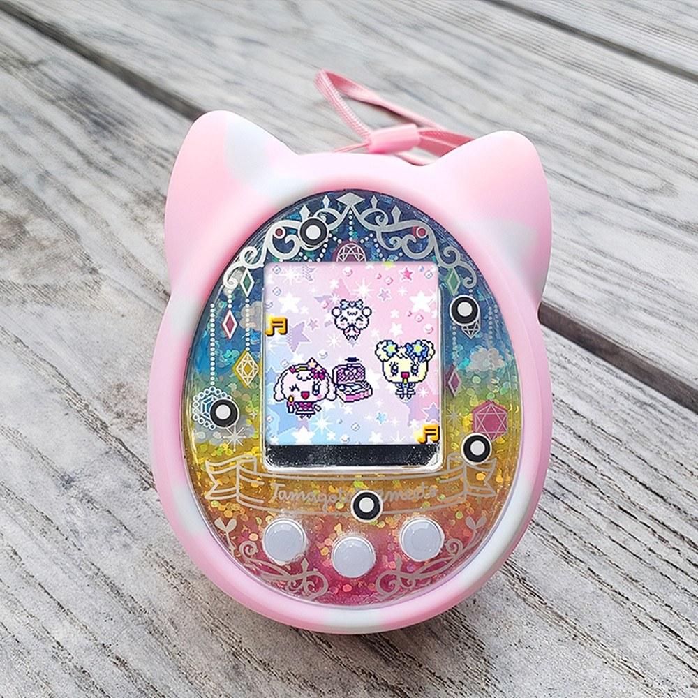 Protective Cover Shell Silicone Case Pet Game Machine Cover for Tamagochi Cartoon Electronic Pet Game Machine Pink |  Novelty RC Toys Novelty RC Toys Novelty RC Toys