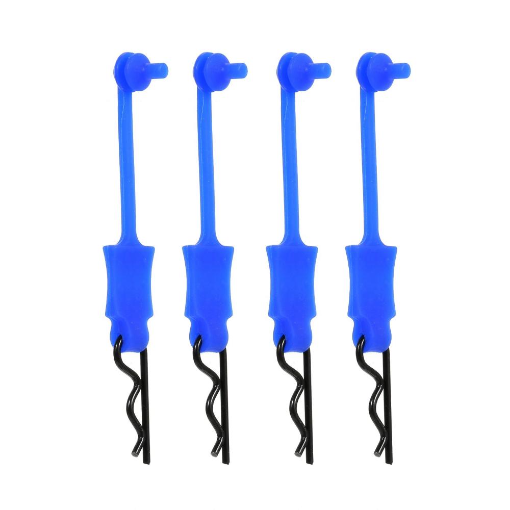 Remote Control Car Body Shell Clips Pin 4PCS Replacement for TRX ARRMA Axial SCX10 D90 Redcat GEN8 Remote Control Car Blue |  Car Parts Car Parts Blue