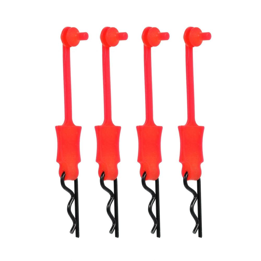 Remote Control Car Body Shell Clips Pin 4PCS Replacement for TRX ARRMA Axial SCX10 D90 Redcat GEN8 Remote Control Car Red |  Car Parts Car Parts Car Parts