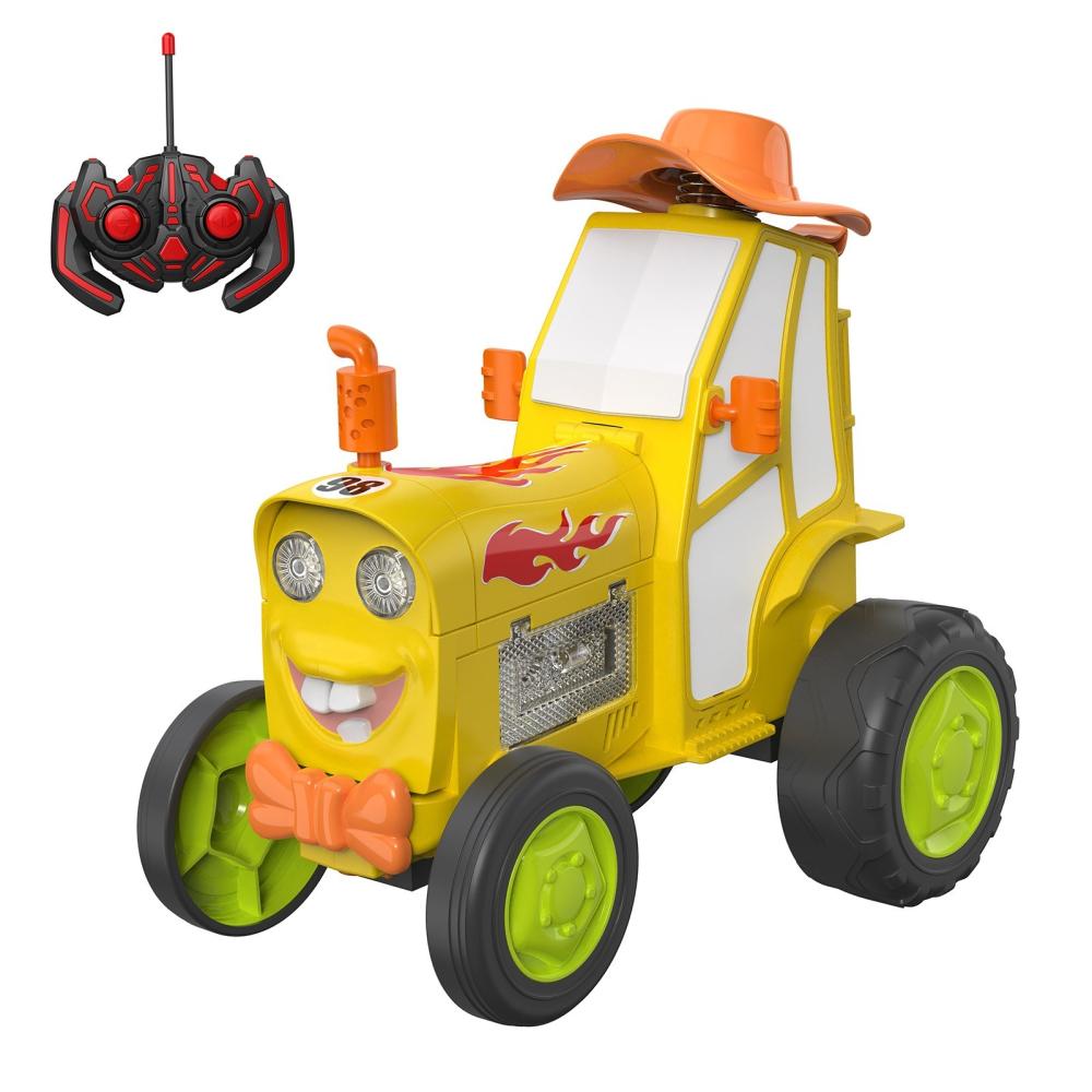 Remote Control Crazy Jumping Car Dancing Car Toy with Music Lights Yellow |  Cars Cars Cars