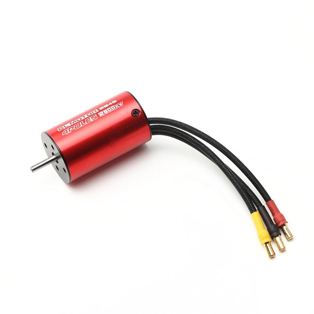 S2845 5900KV Brushless Motor Waterproof Motor Replacement for Traxxas Trx4 HSP 1/12 RC Car  |  Car Parts Car Parts Car Parts