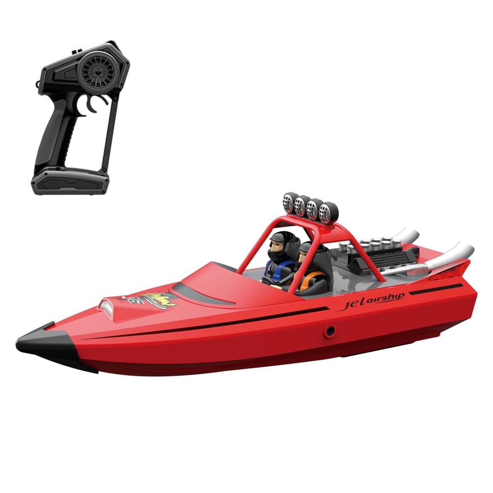 TYXIN TX725 2.4GHz 28km/h Remote Control Ship Toy Low Battery Reminder/Over Distance Reminder/Water-cooled Cooling/Anti Rollover/Turbojet Powe Red |  Boats Boats Boats