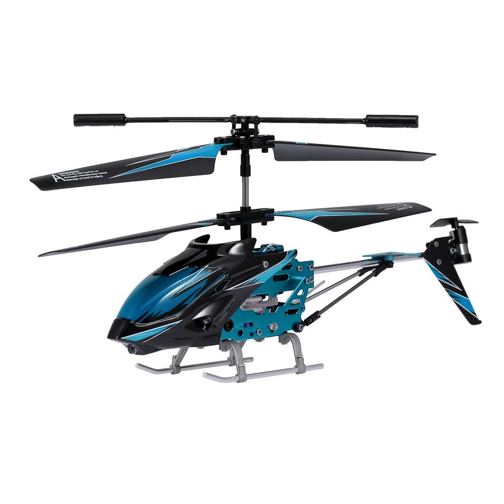 XK S929-A RC Helicopter 2.4G 3.5CH with Light Blue |  Helicopters Helicopters Blue