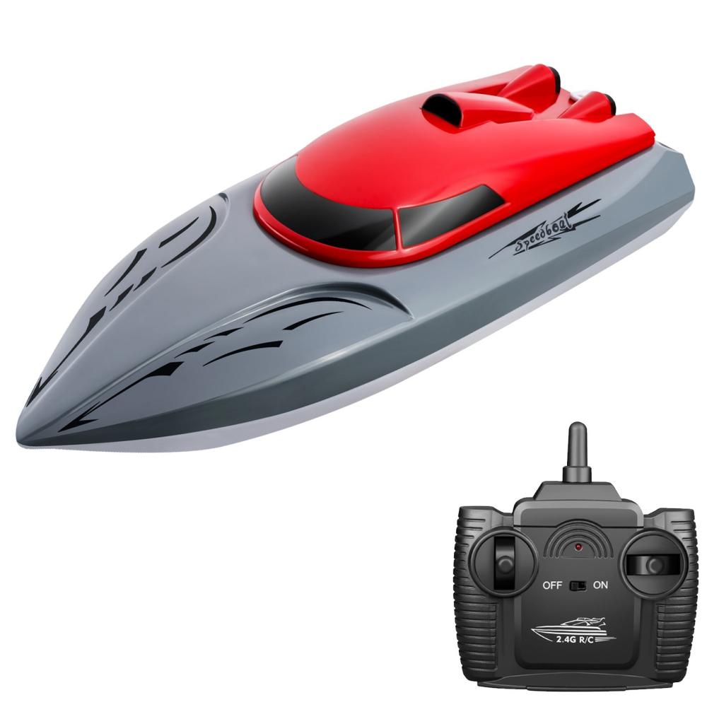 806 2.4G RC Boat 20KM/h Waterproof Toy High Speed RC Boat Racing Boat Red |  Boats Boats Boats